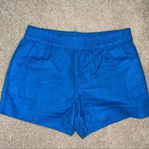 Royal Blue J.Crew Chino Shorts Size 0
